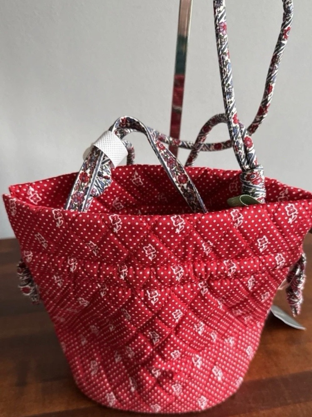 VERA BRADLEY Tilden Drawstring Crossbody Dotty Floral